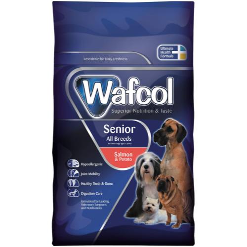 Wafcol Senior Salmon & Potato Dry Dog Food - 12kg
